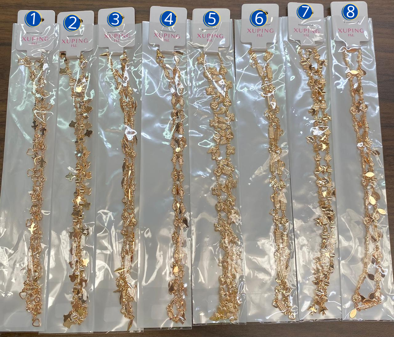 Collar Xuping Dorado M1 Oro Laminado