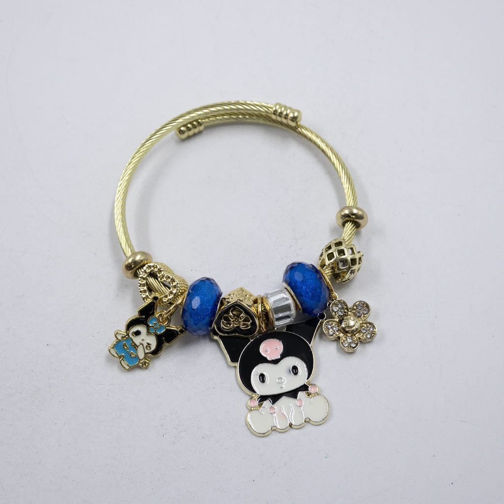 Pulsera tipo Pandora M5 Oro Laminado