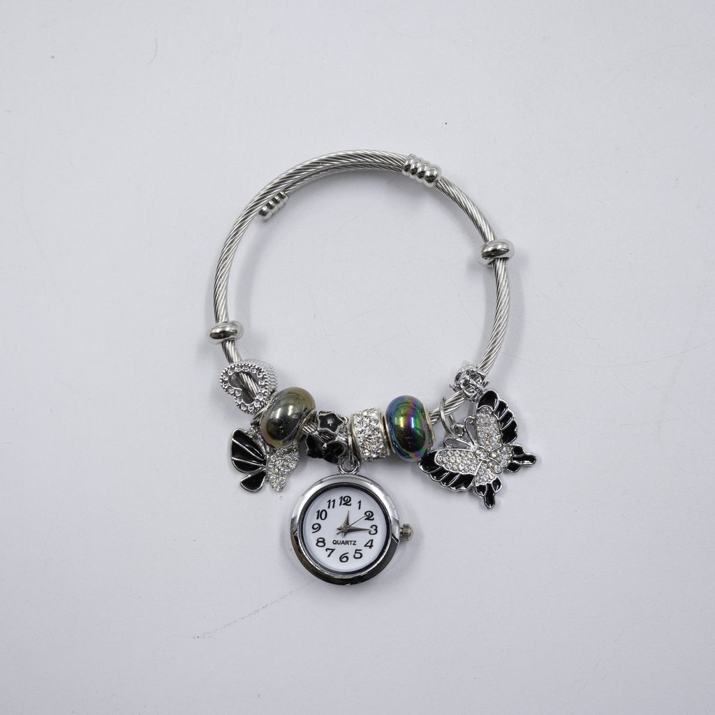 Pulsera tipo Pandora Plateadas M22 Oro Laminado