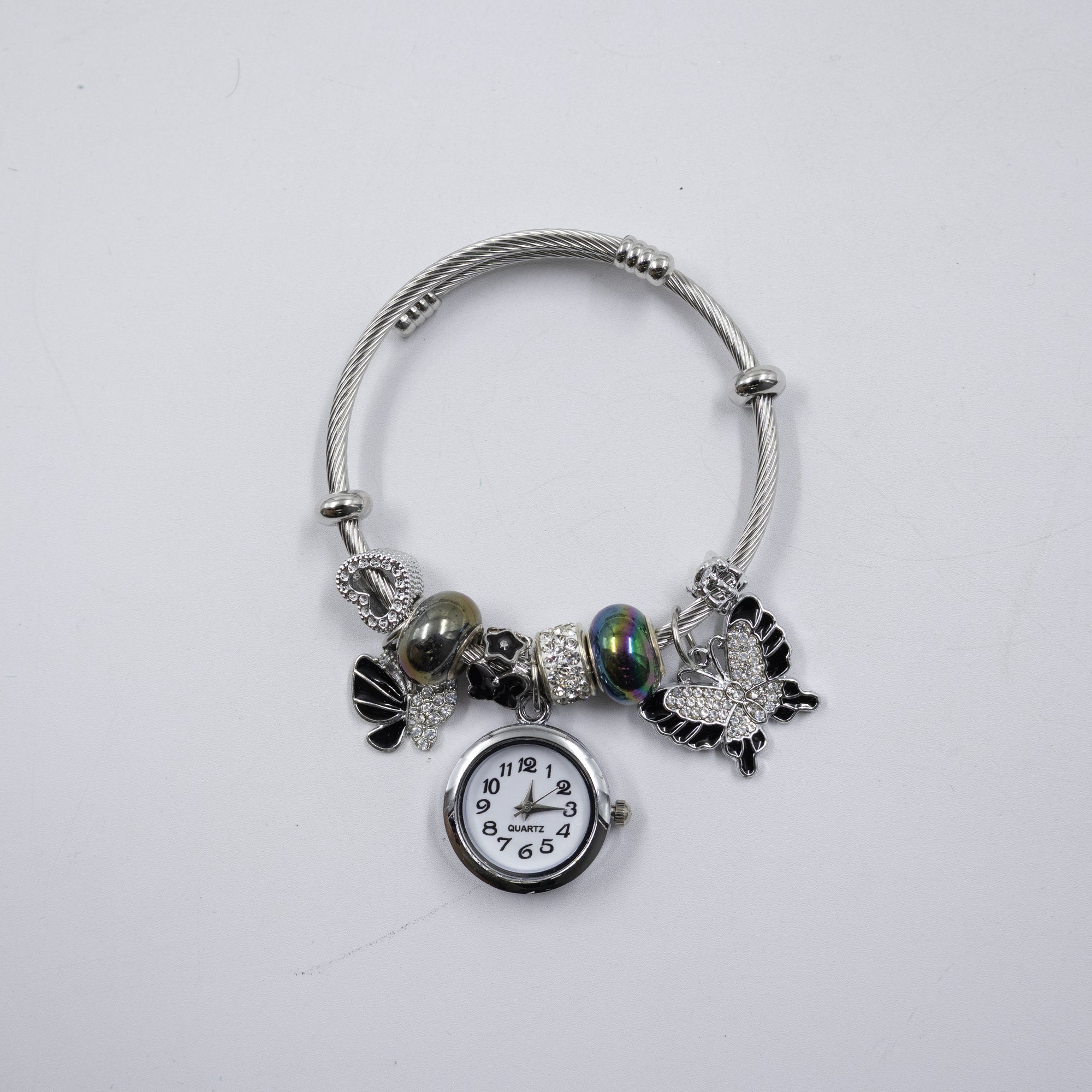 Pulsera tipo Pandora Plateadas M22 Oro Laminado