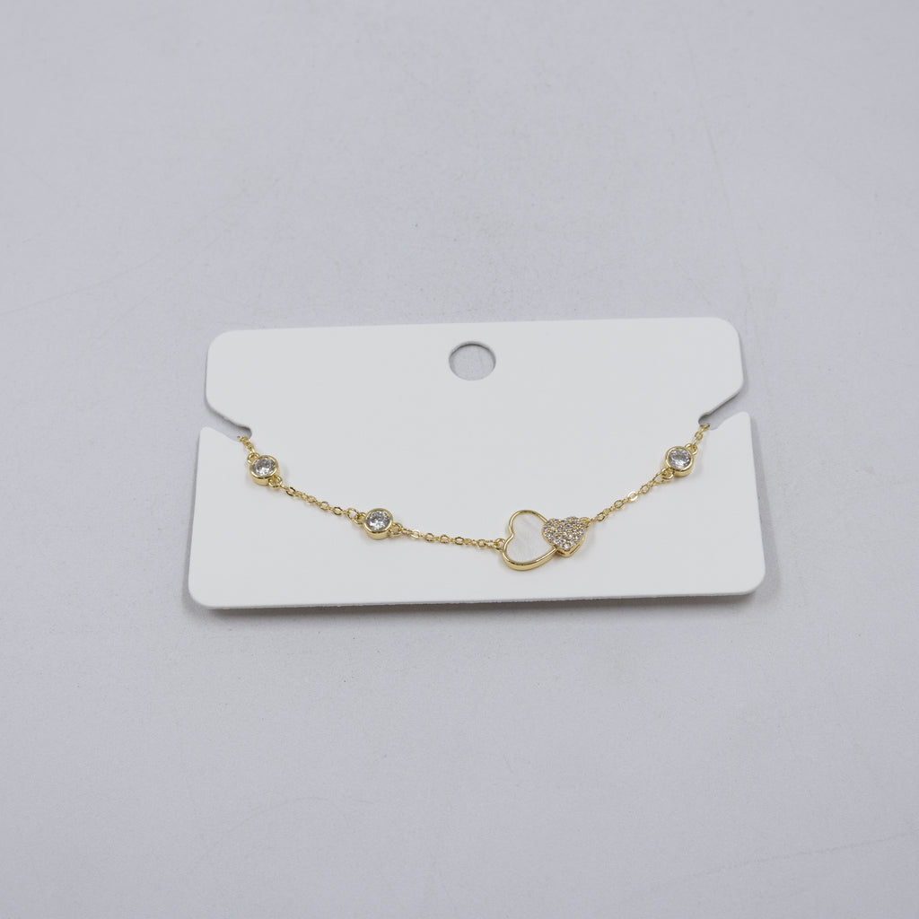 Pulsera Dorada Ansheli M8 Oro Laminado
