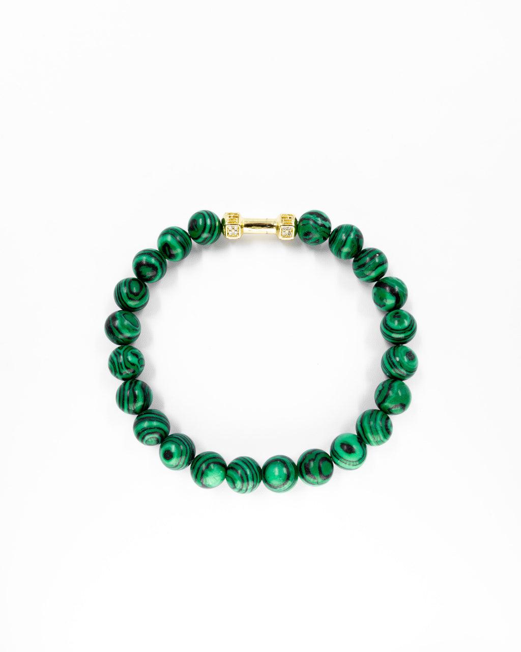 Pulsera de cuentas con Dije M7 Acero Inoxidable