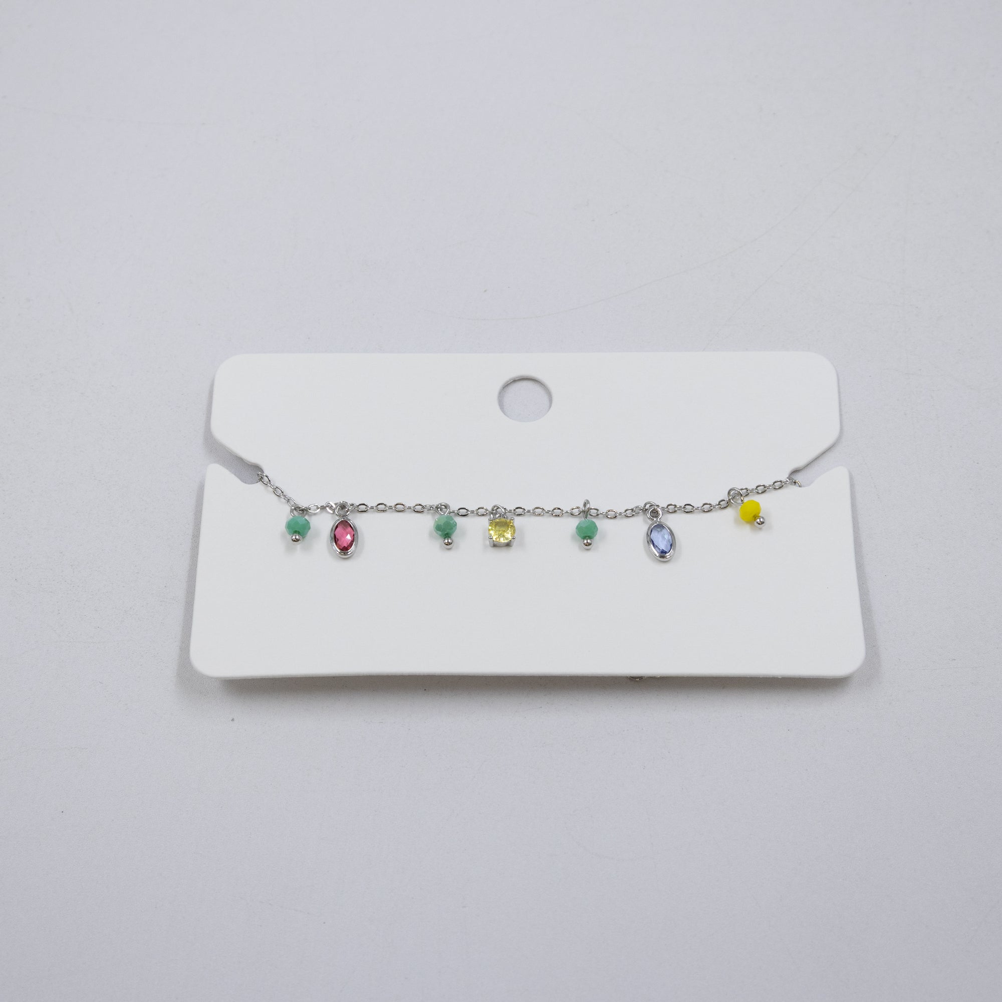 Pulsera Plateada Ansheli 38 Oro Laminado
