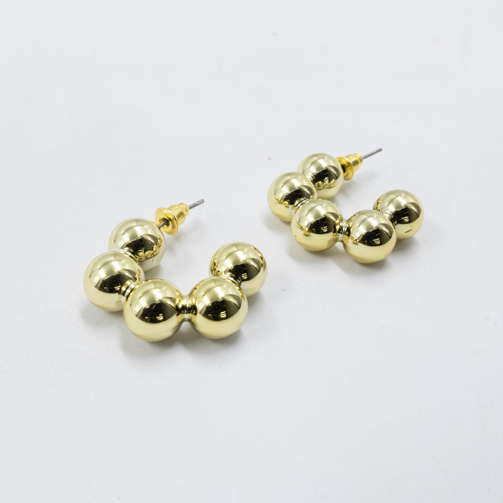 Aretes Dorados Diferentes Diseños 26/05/26 M1 Oro Laminado
