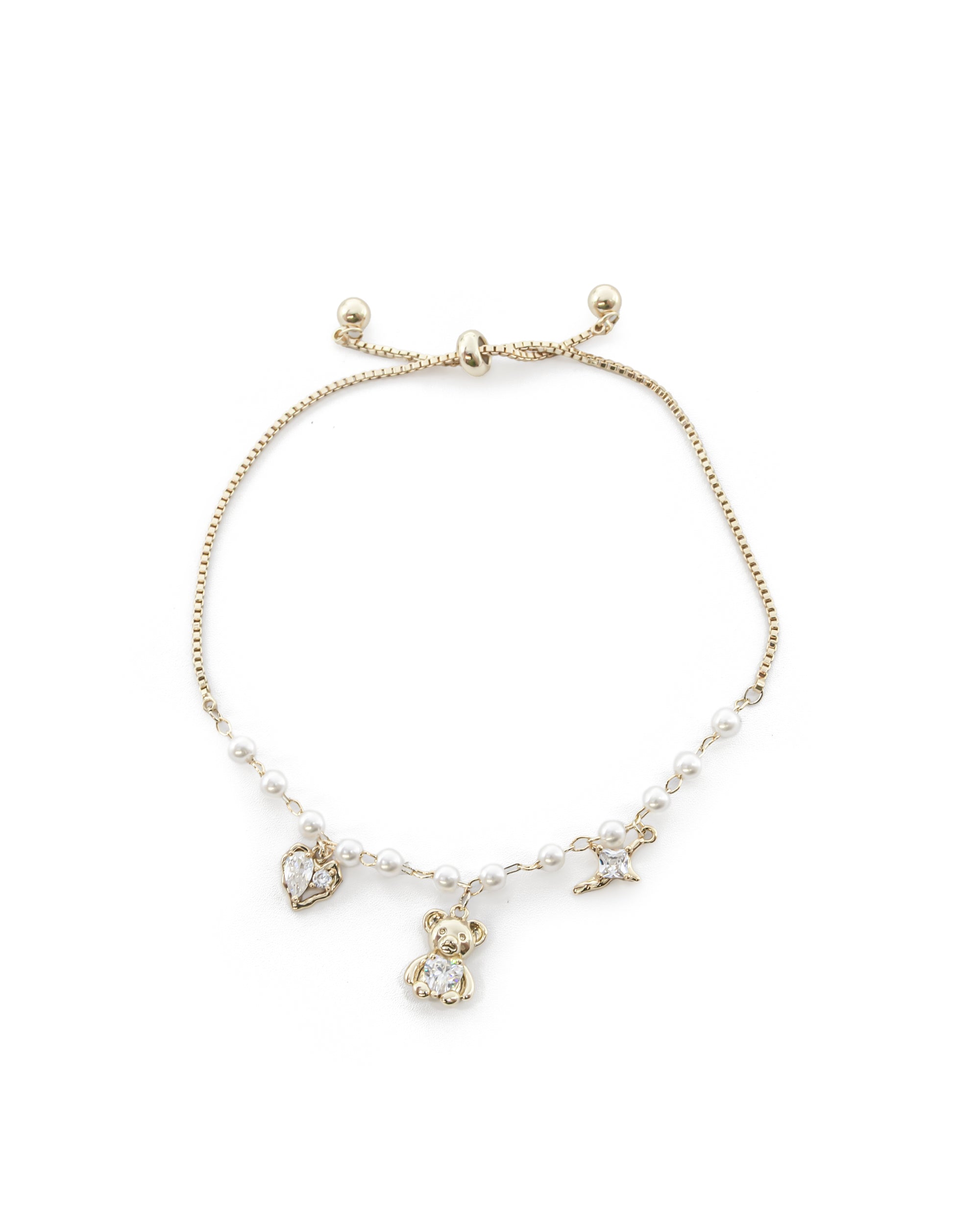 Pulsera Dorada Ansheli M17 - Oro Laminado