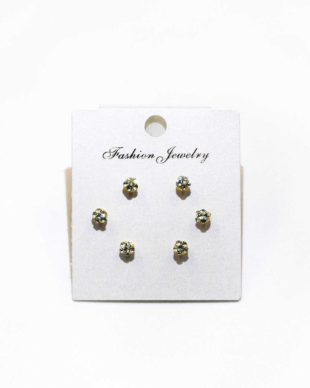 Set Aretes X3 - M19 Oro Laminado