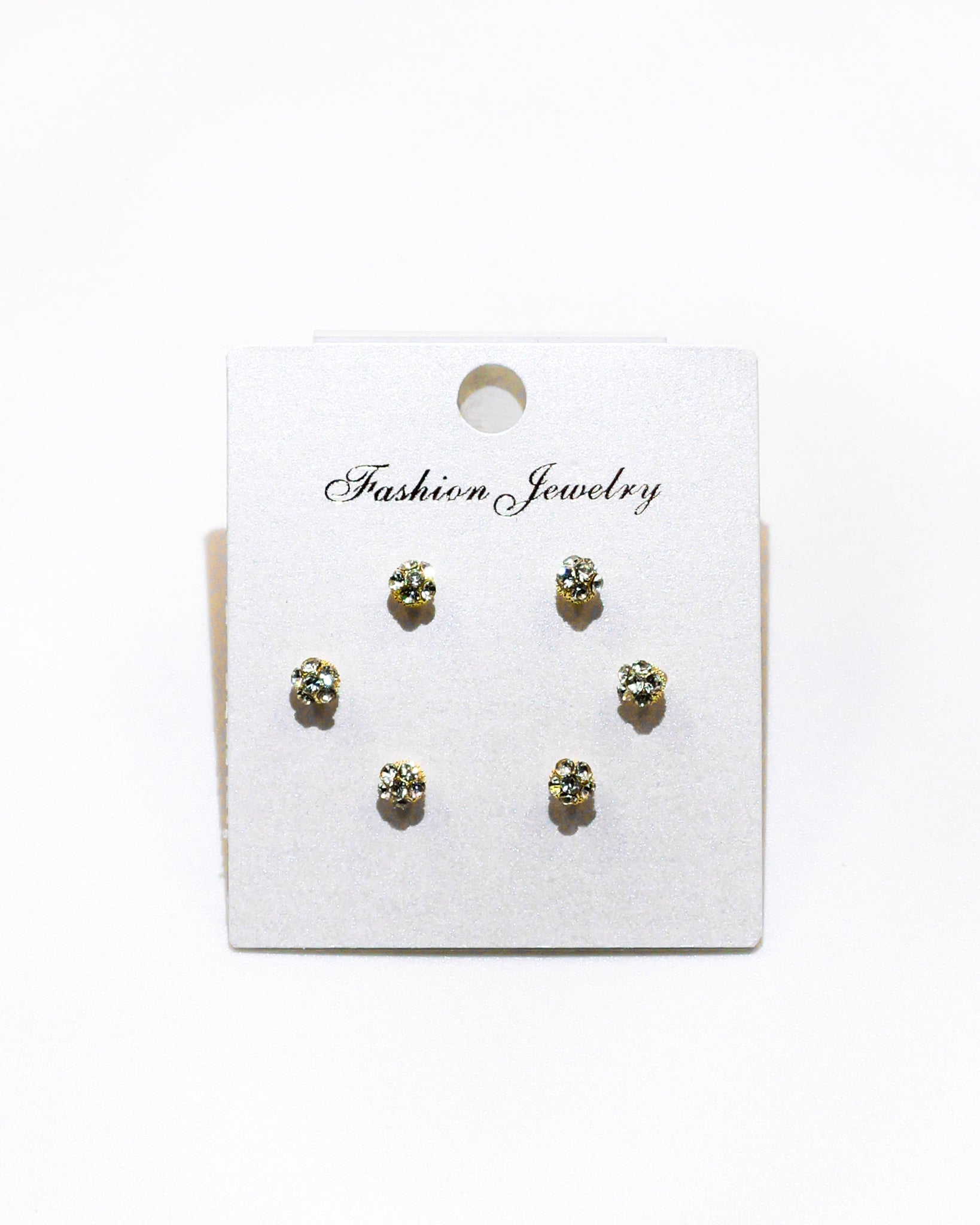 Set Aretes X3 - M19 Oro Laminado
