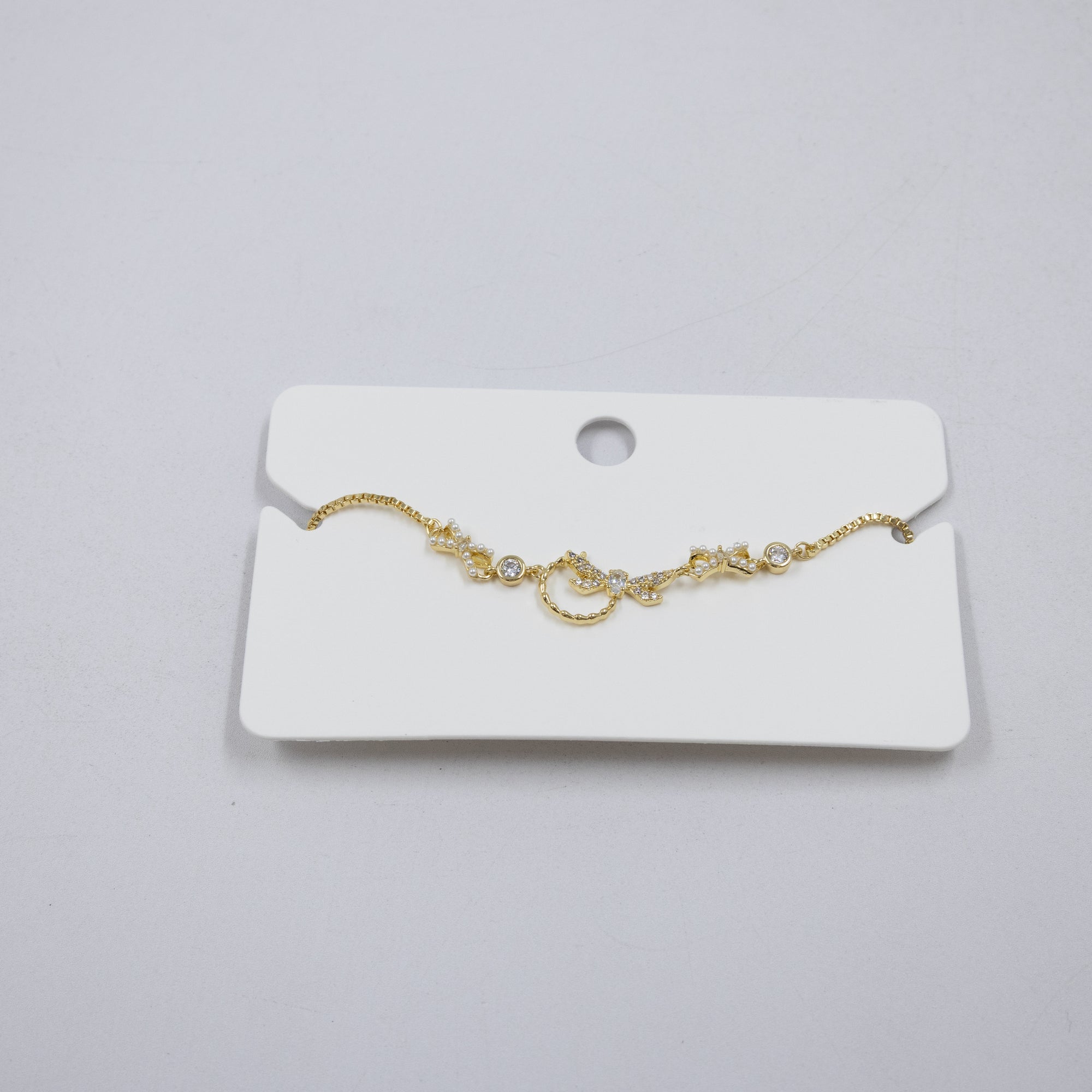 Pulsera Dorada Ansheli 33 Oro Laminado