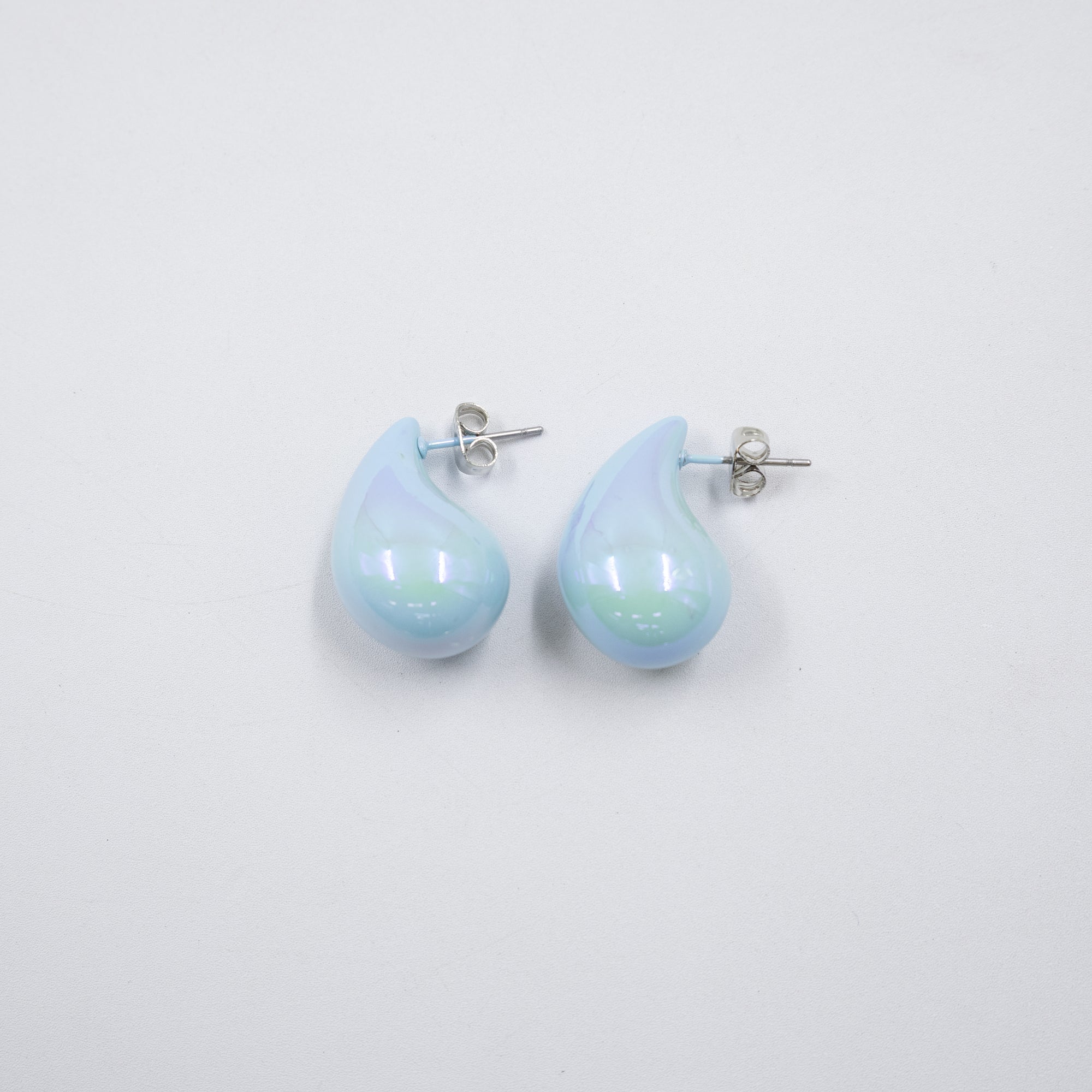 Aretes Chicos de colores M1 Oro Laminado