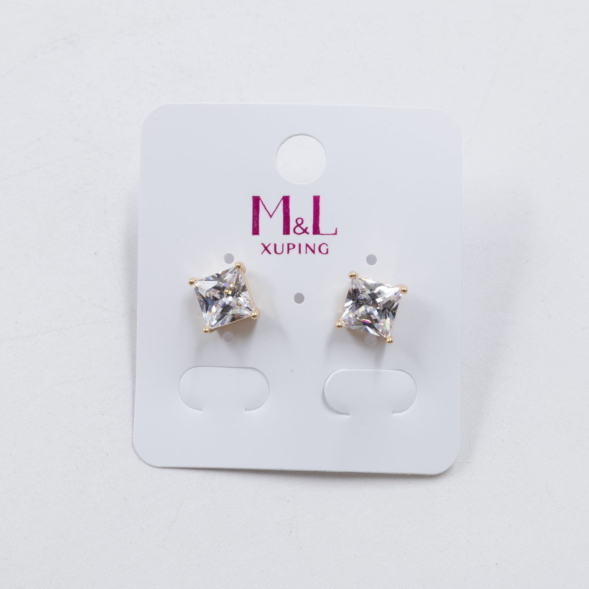 Aretes Dorados Xuping de Aro M2 Oro Laminado
