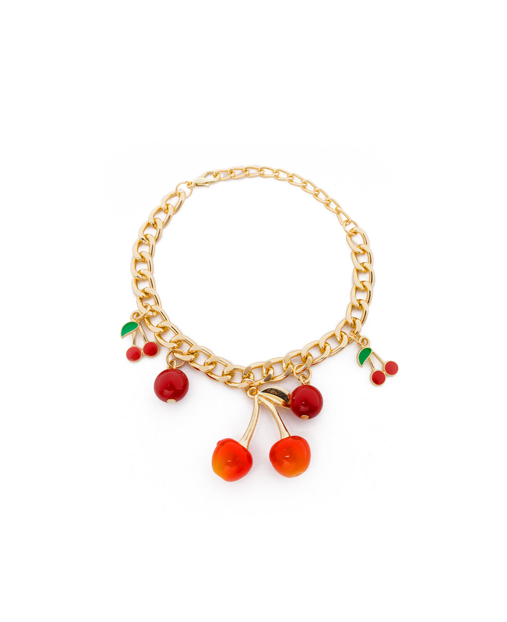 PULSERA DE CORAZON M2 ORO LAMINADO