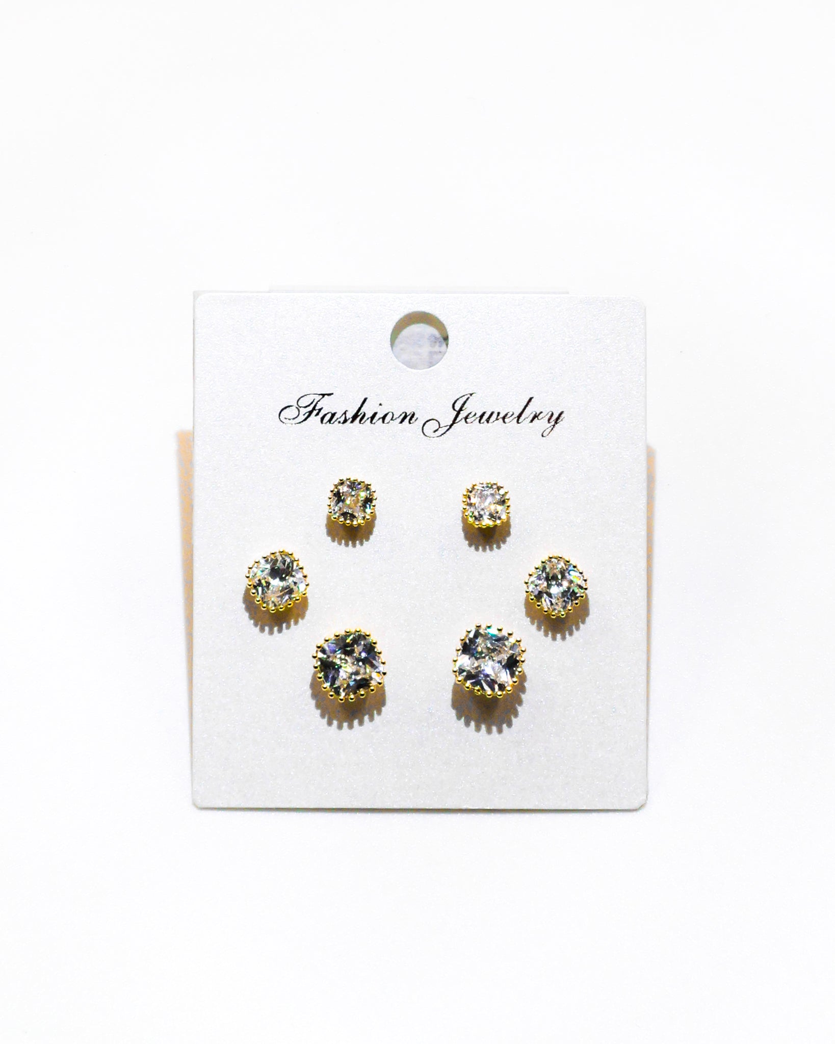 Set Aretes X3 - M9 Oro Laminado
