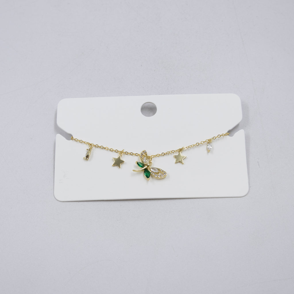 Pulsera Dorada Ansheli M26 Oro Laminado