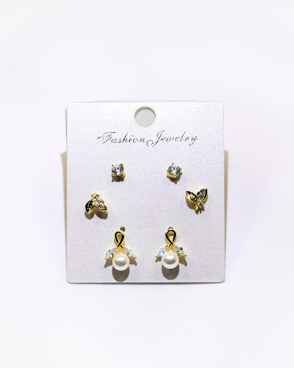 Set Aretes X3 - M24 Oro Laminado