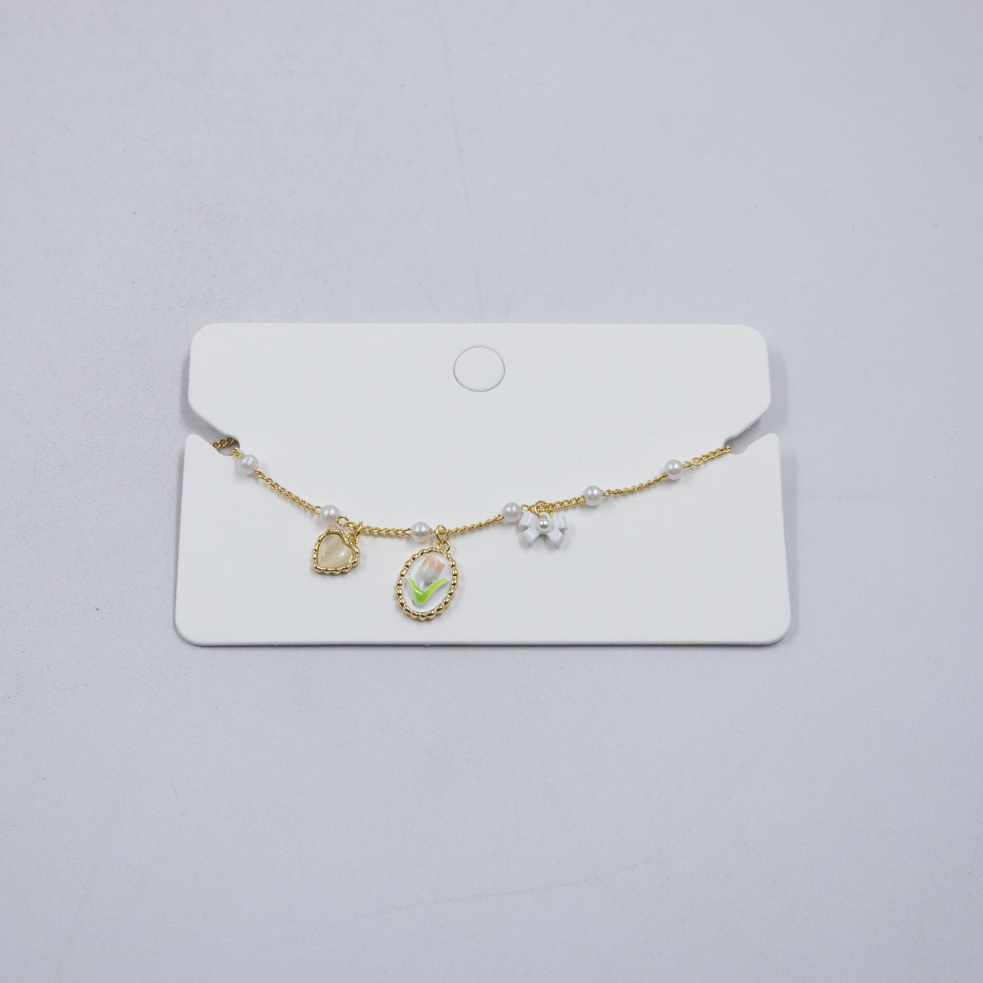 Pulsera Dorada Ansheli M19 Oro Laminado