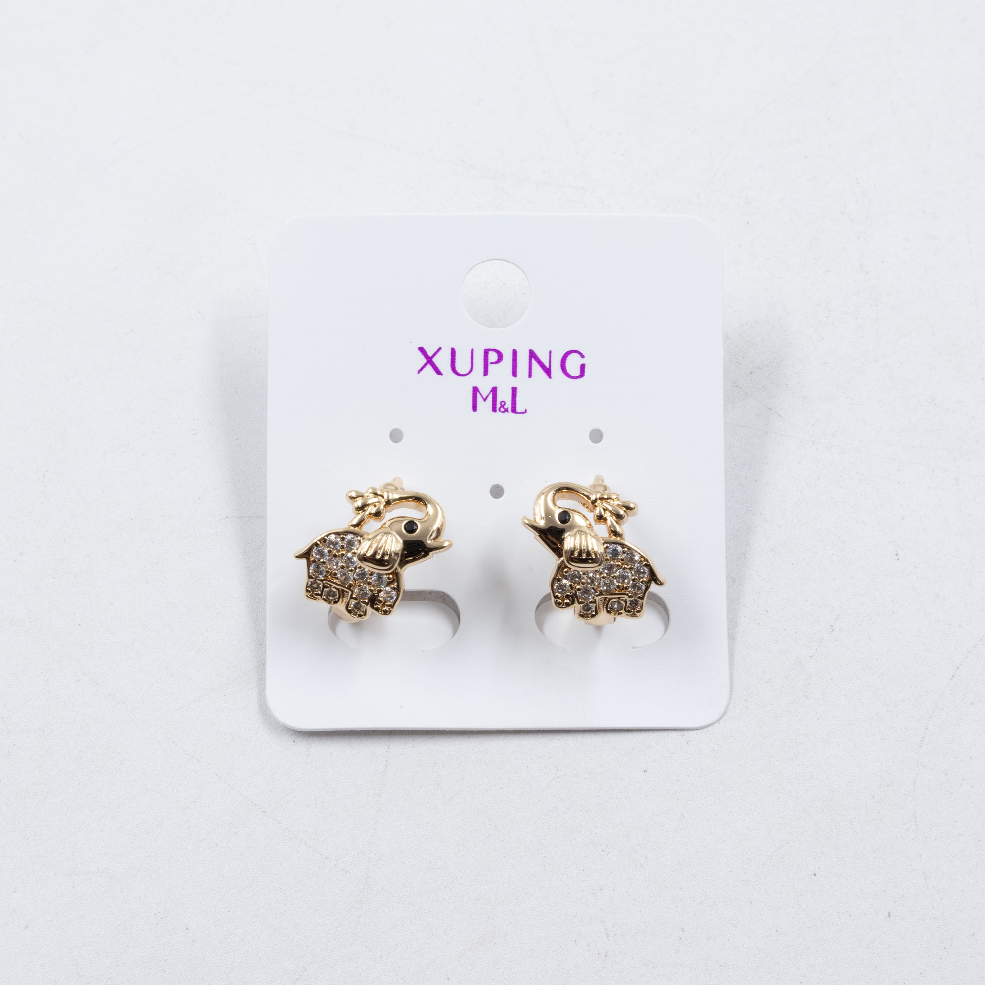 Aretes Xuping Dorados M12 Oro Laminado