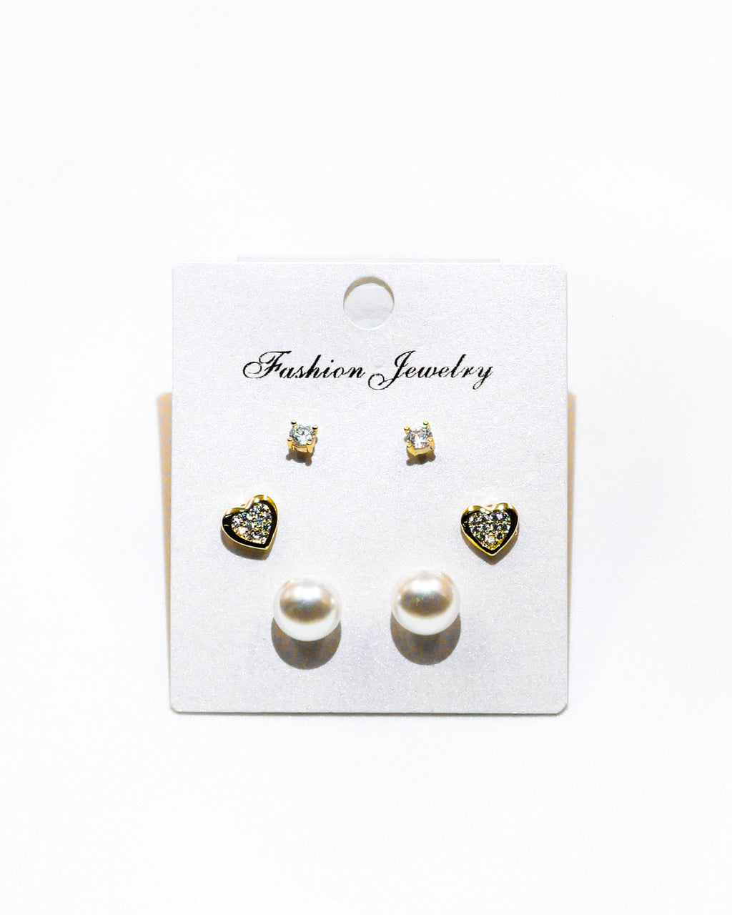 Set Aretes X3 - M4 Oro Laminado