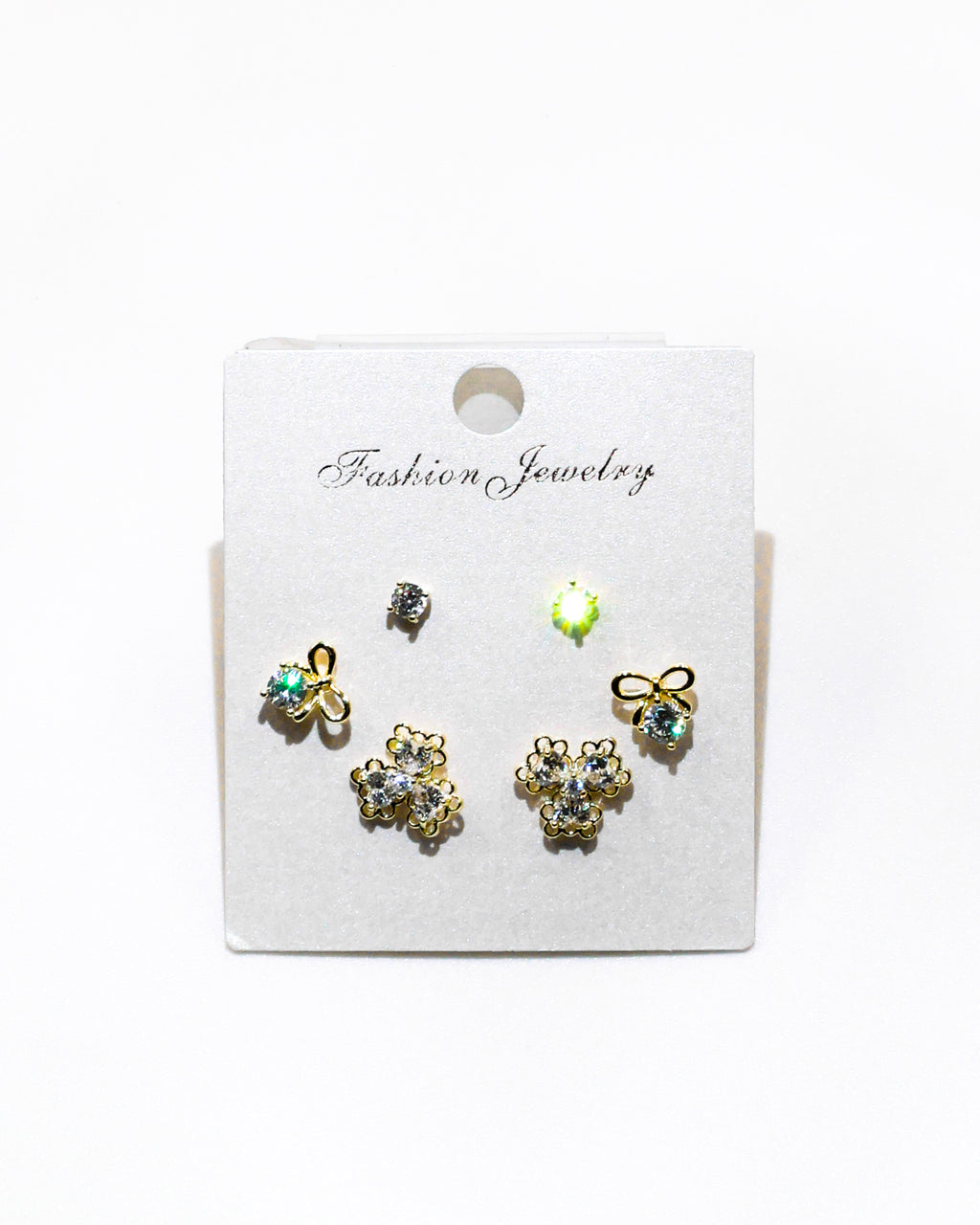 Set Aretes X3 - M20 Oro Laminado