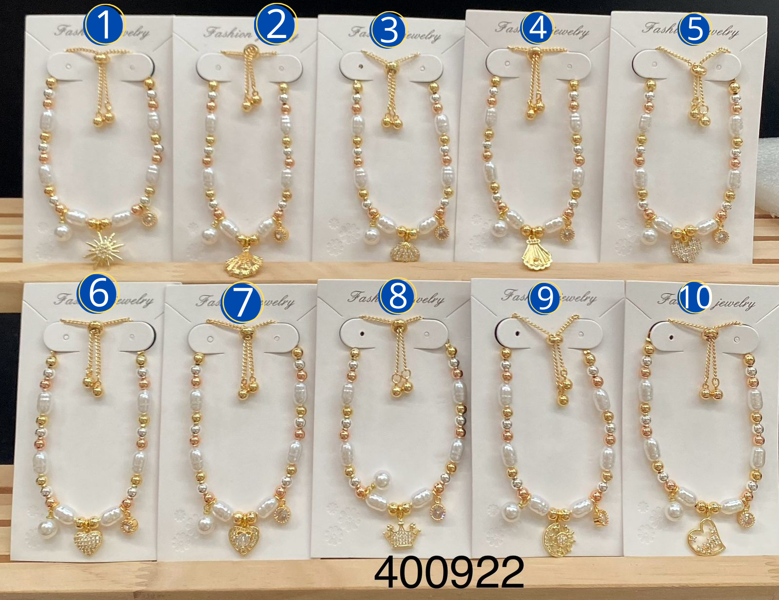 Pulsera Dorada con Dije M4 Oro Laminado