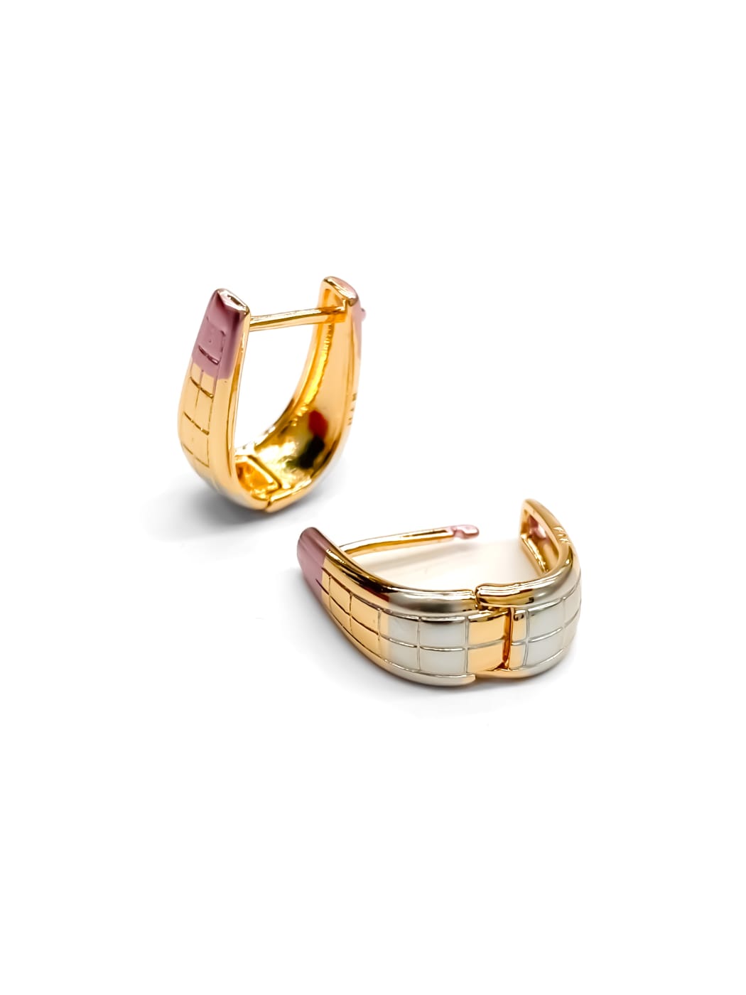 ARETES HUGGIES M20 - ORO LAMINADO