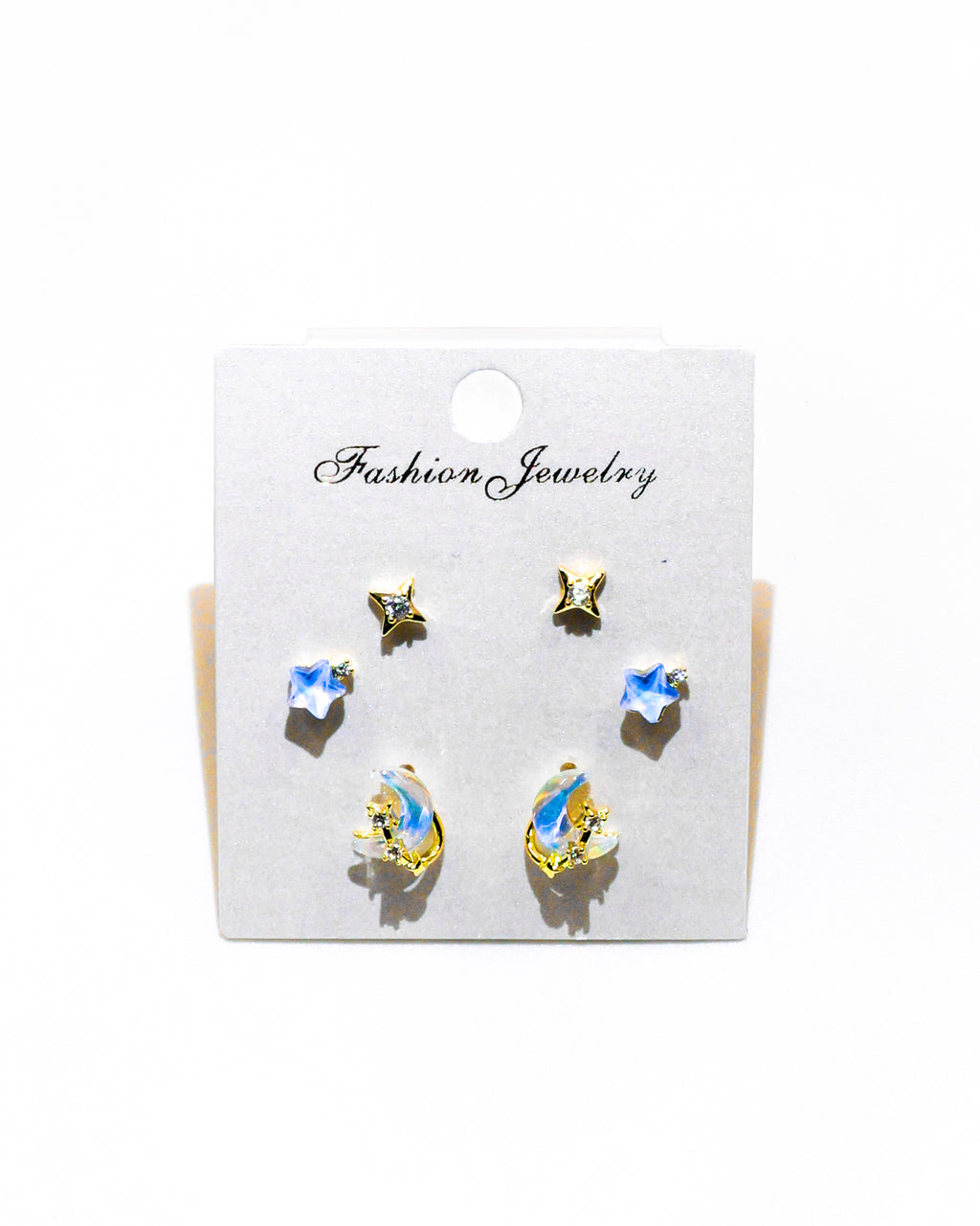 Set Aretes X3 - M3 Oro Laminado