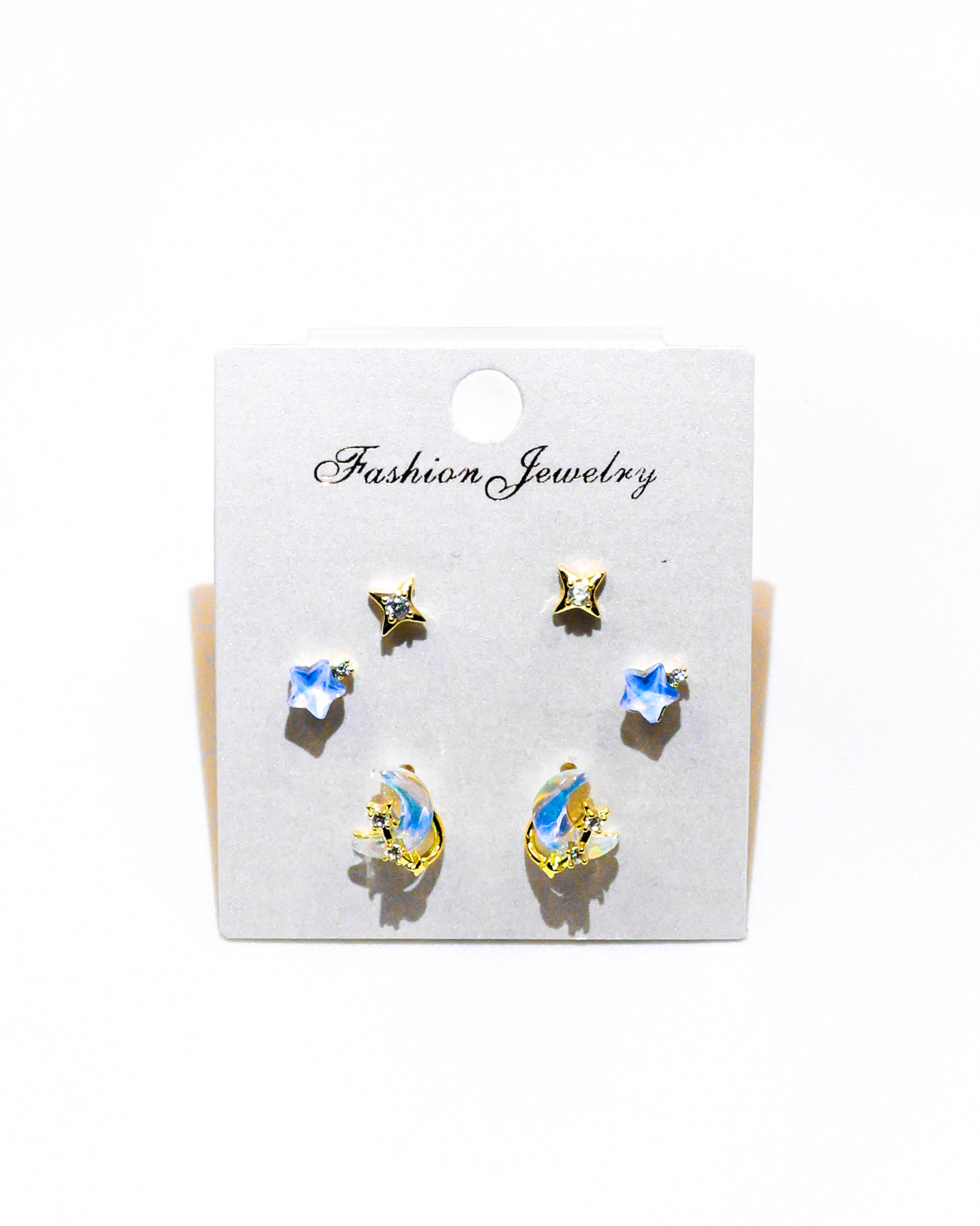 Set Aretes X3 - M3 Oro Laminado