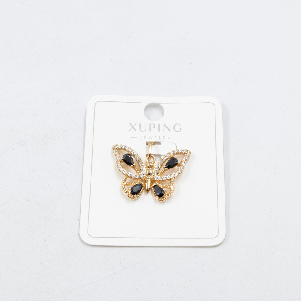 Dijes Xuping con Piedras M4 Oro Laminado