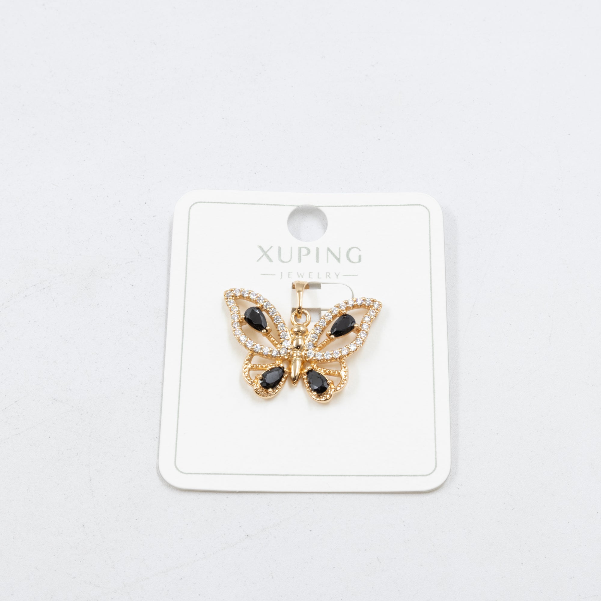 Dijes Xuping con Piedras M4 Oro Laminado