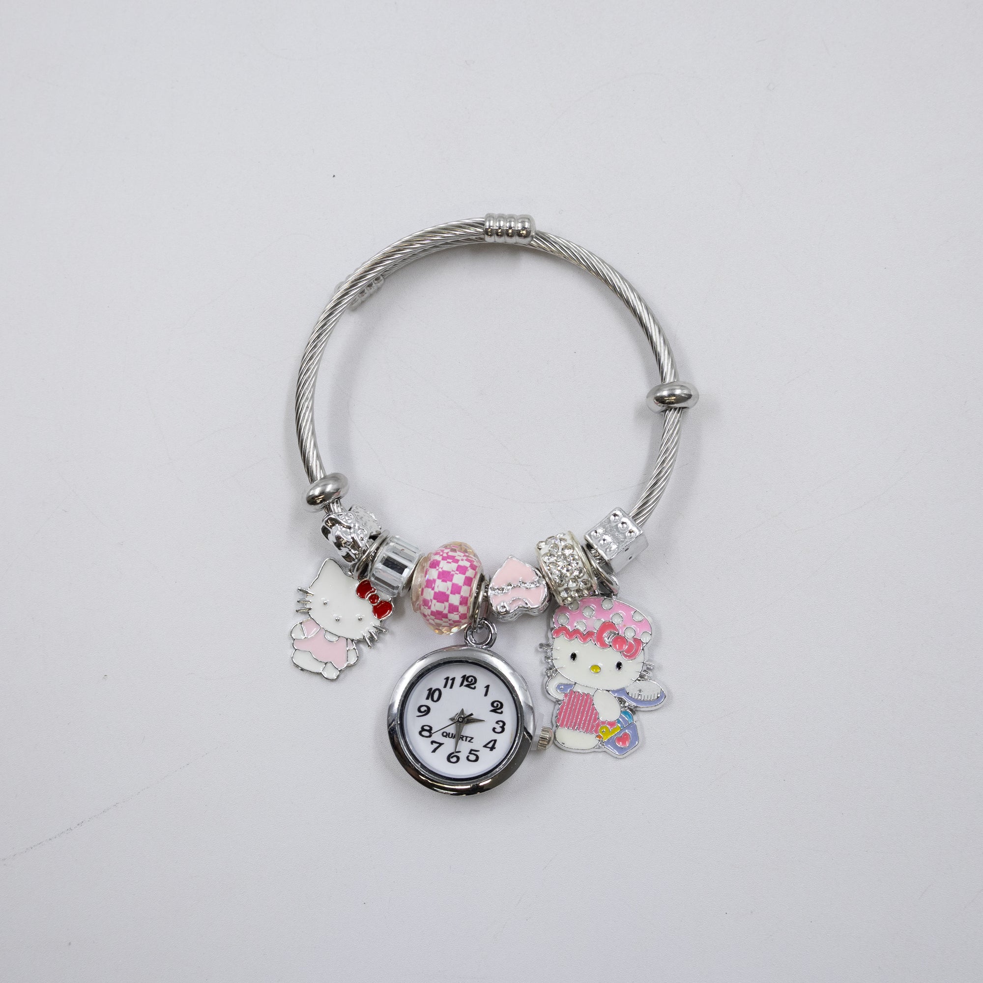 Pulsera tipo Pandora Plateadas M16 Oro Laminado