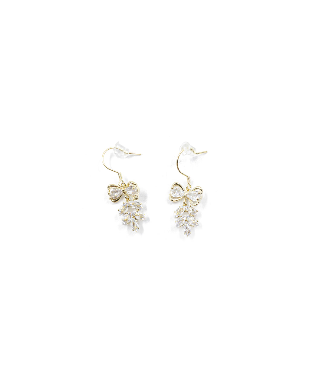 Aretes Largos Ansheli Dorados M2 Oro Laminado