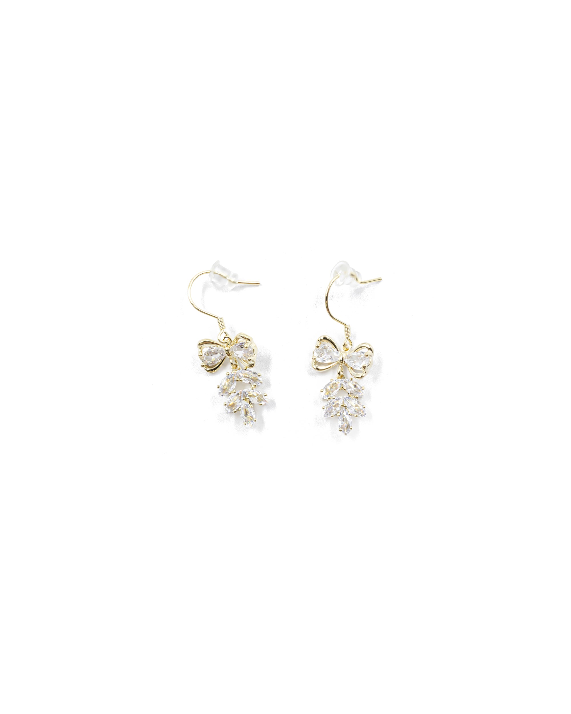 Aretes Largos Ansheli Dorados M2 Oro Laminado