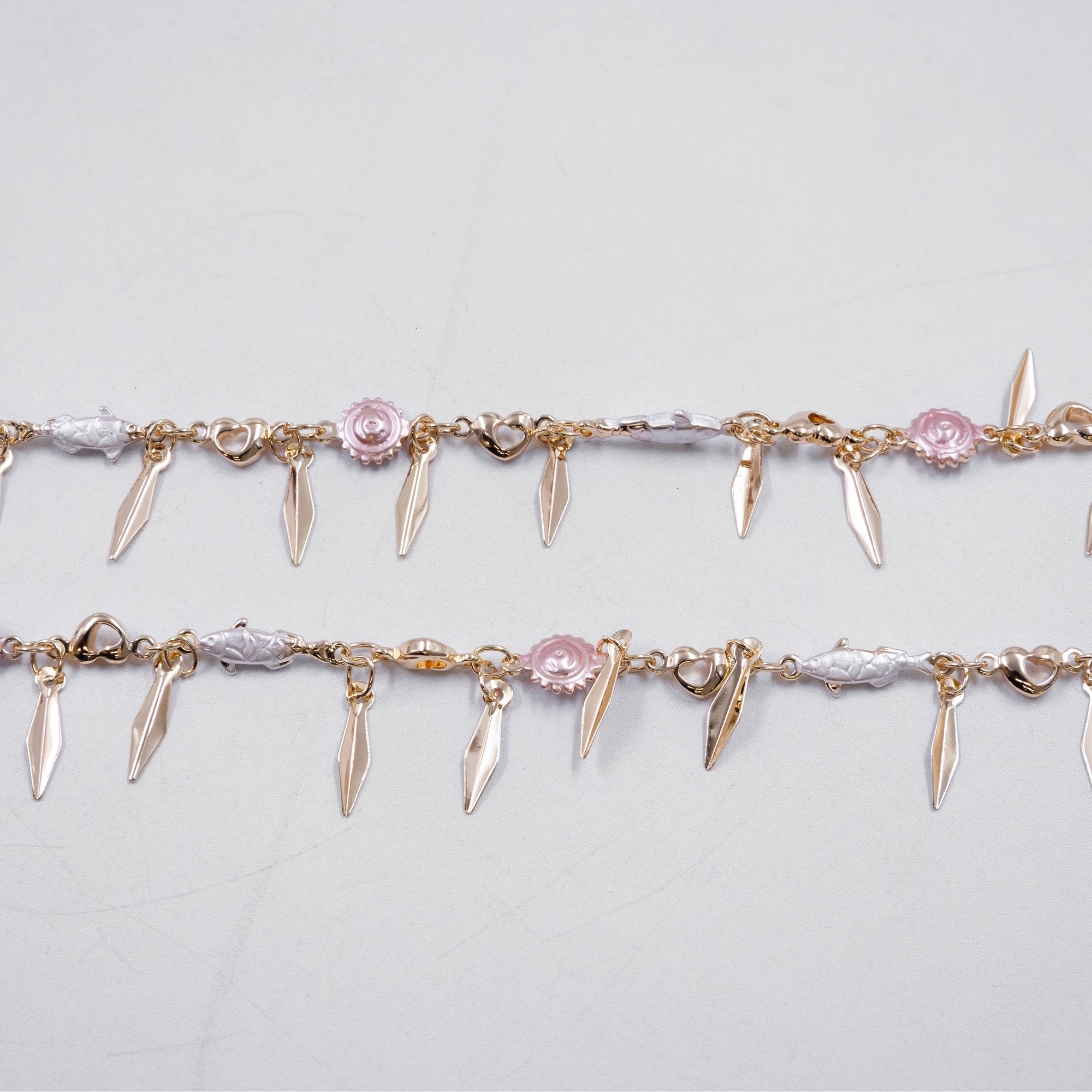 Cadenas Xuping Oro Rosado M5 Oro Laminado