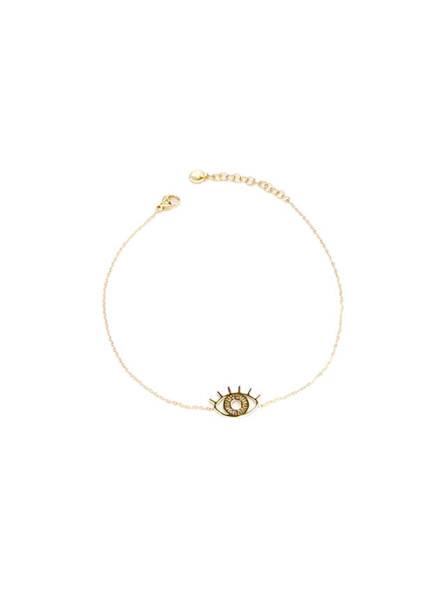 Pulsera Dorada con Dije - M5 Oro Laminado