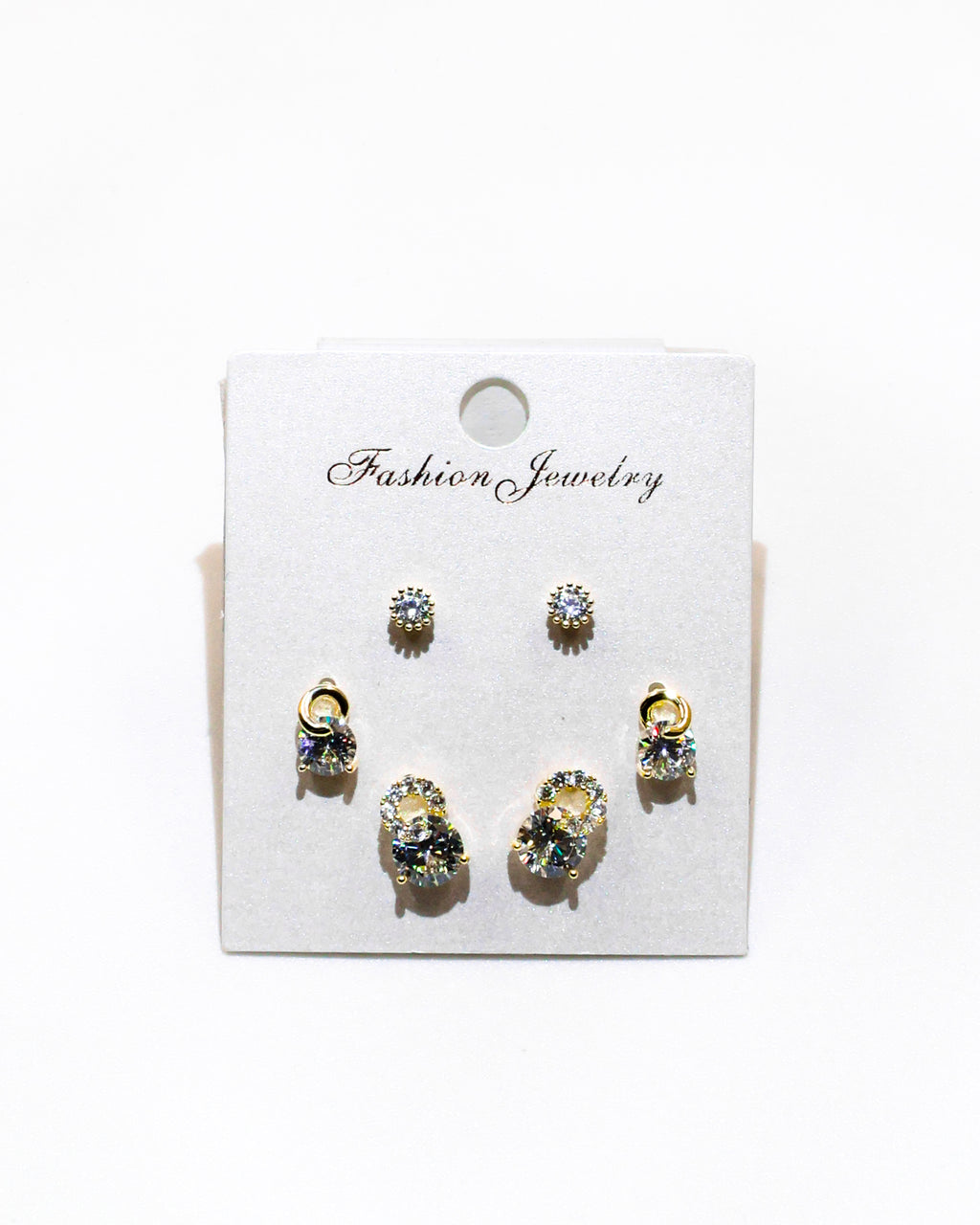 Set Aretes X3 - M17 Oro Laminado