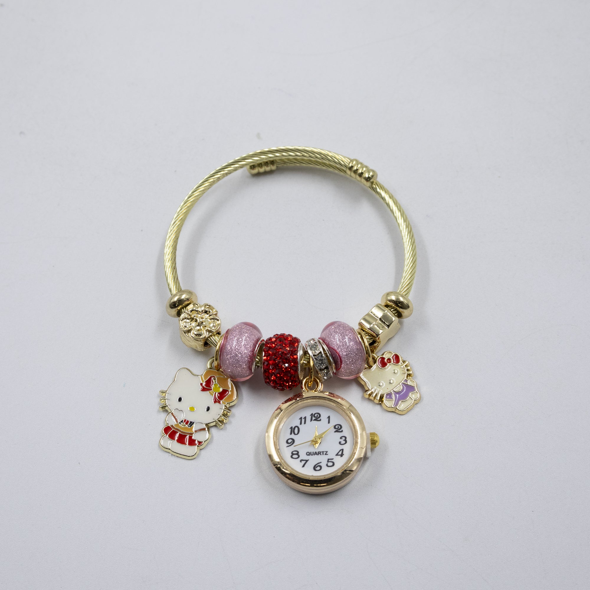 Pulsera tipo Pandora Dorados M13 Oro Laminado