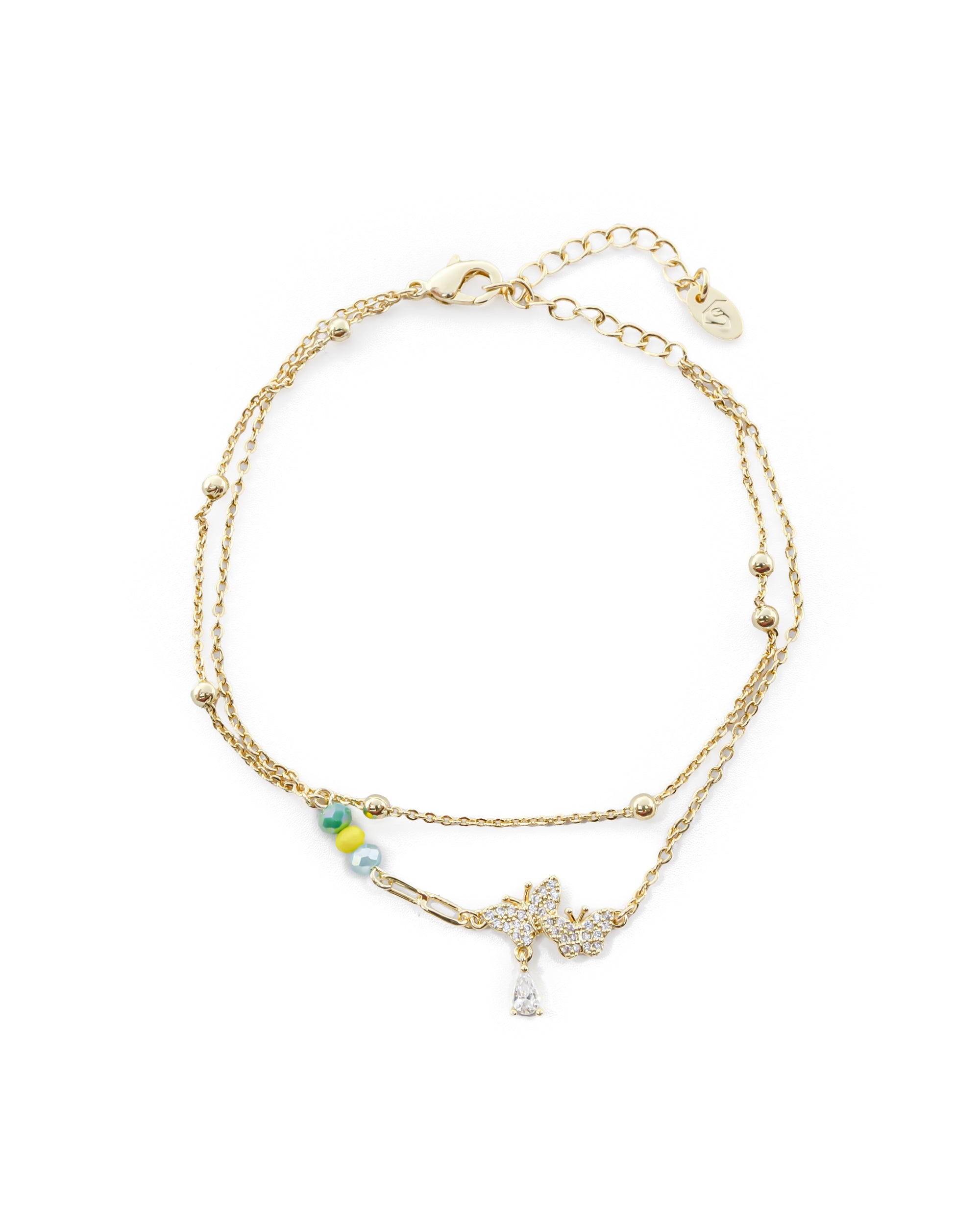 Pulsera Dorada Ansheli M6 - Oro Laminado