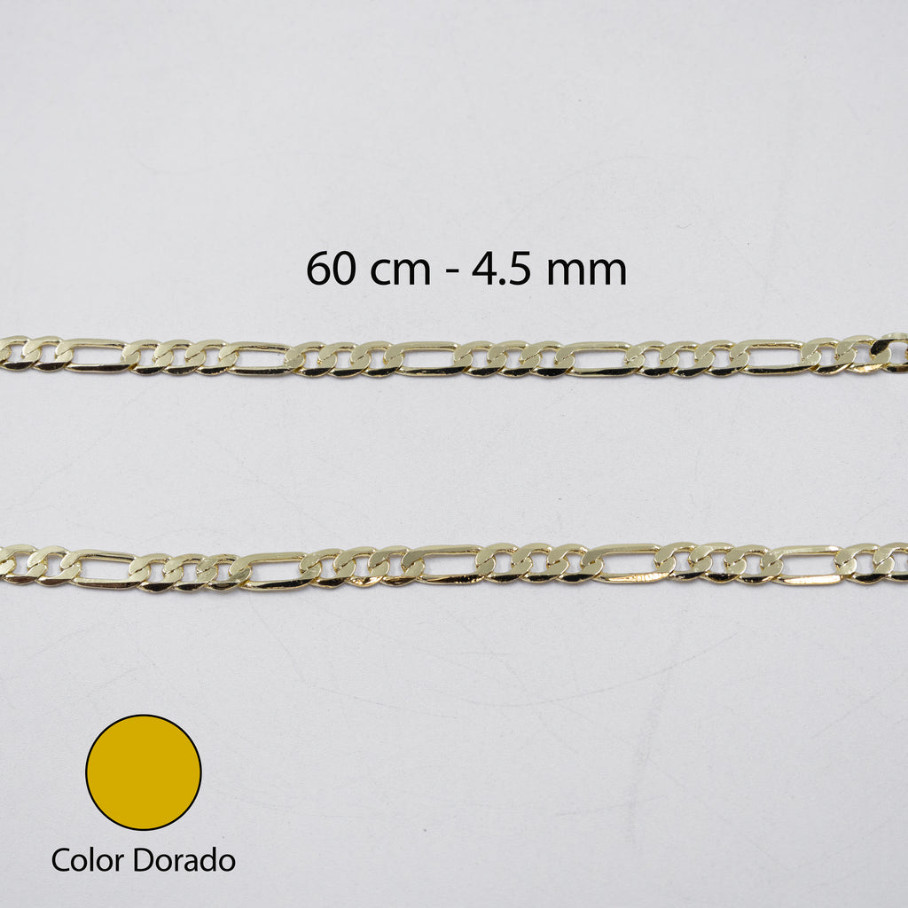 Cadenas Doradas Cartier de 60 cm M3 Oro Laminado