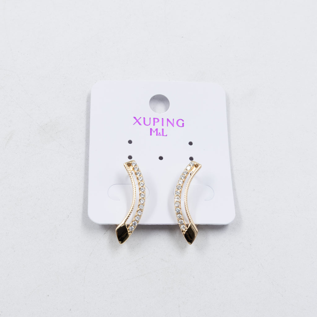 Aretes Xuping Dorados M15 Oro Laminado