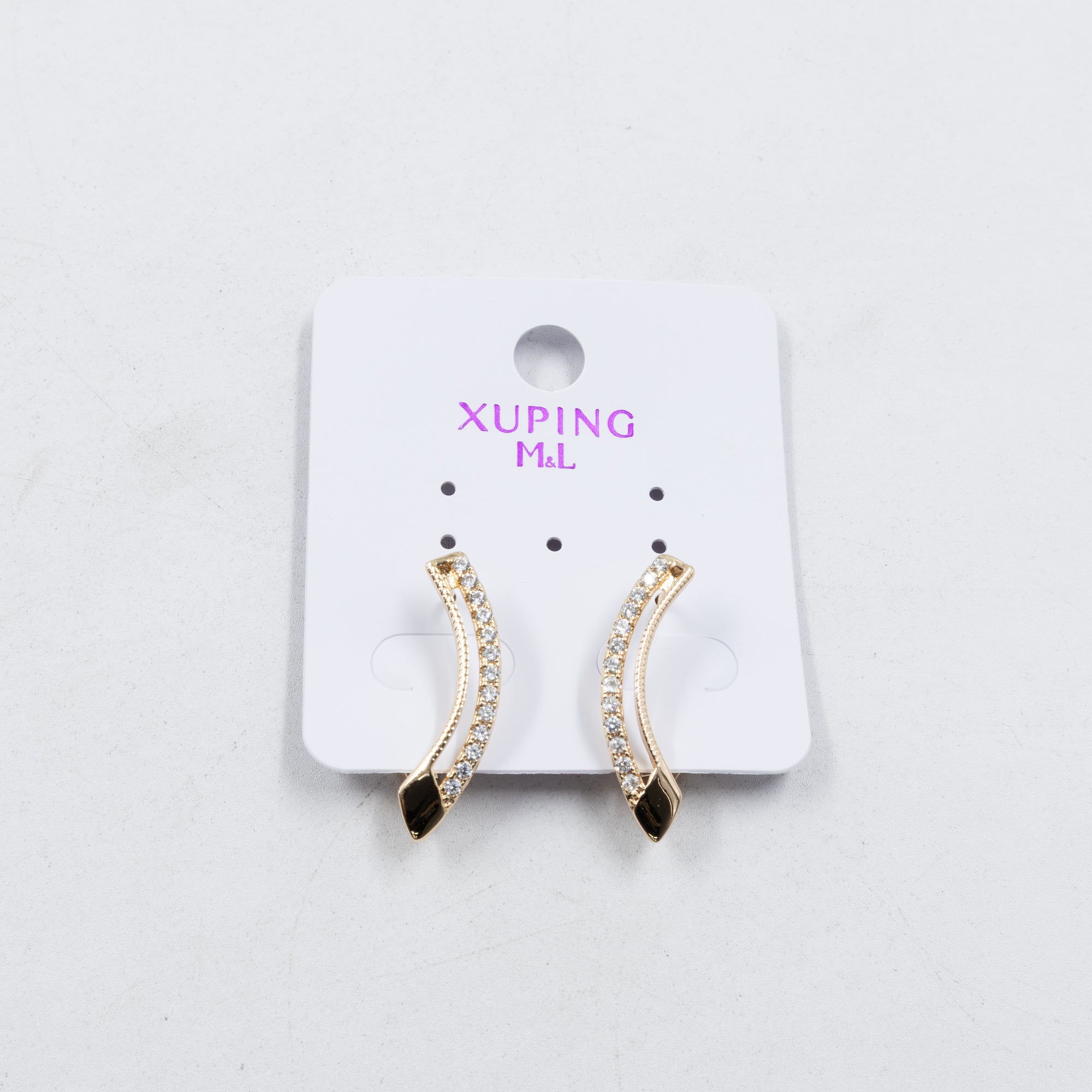 Aretes Xuping Dorados M15 Oro Laminado