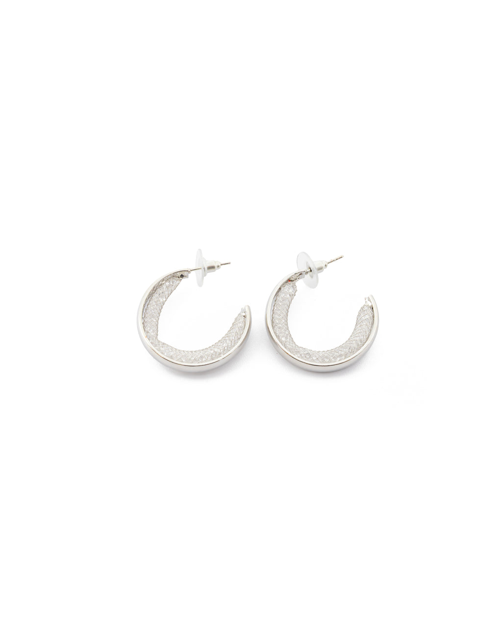 ARETE DE MAYA PLATEADO M1 ORO LAMINADO