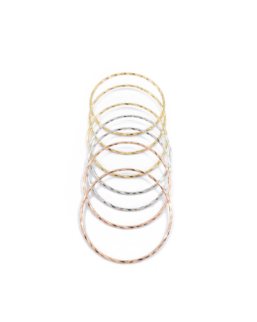 Pulseras de 3 colores M1 Oro Laminado