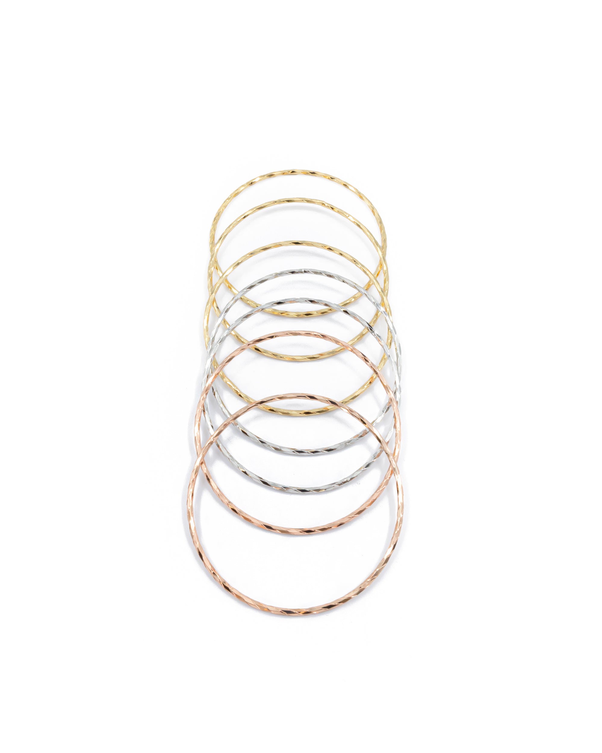 Pulseras de 3 colores M1 Oro Laminado
