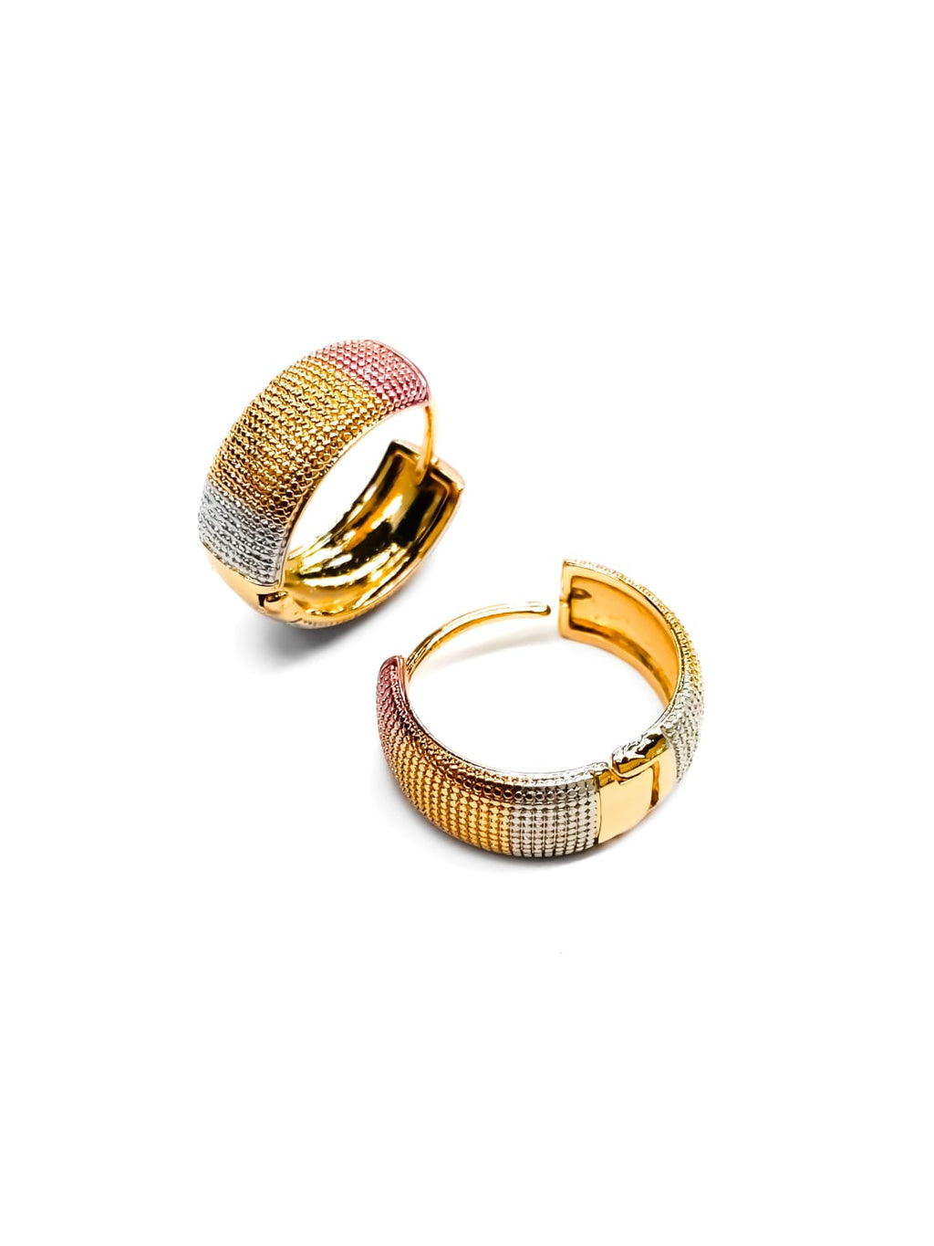 ARETES HUGGIES M22 - ORO LAMINADO