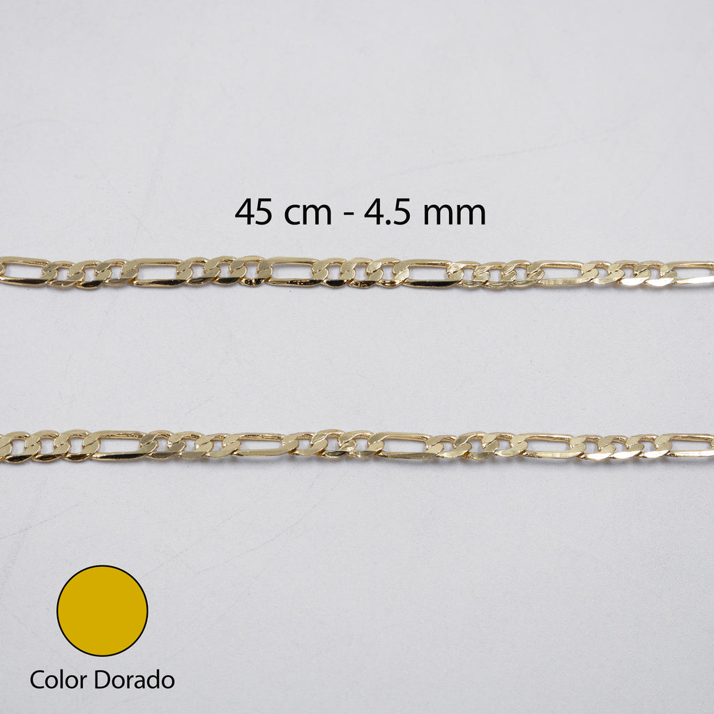 Cadenas Doradas Cartier de 45 cm M1 Oro Laminado