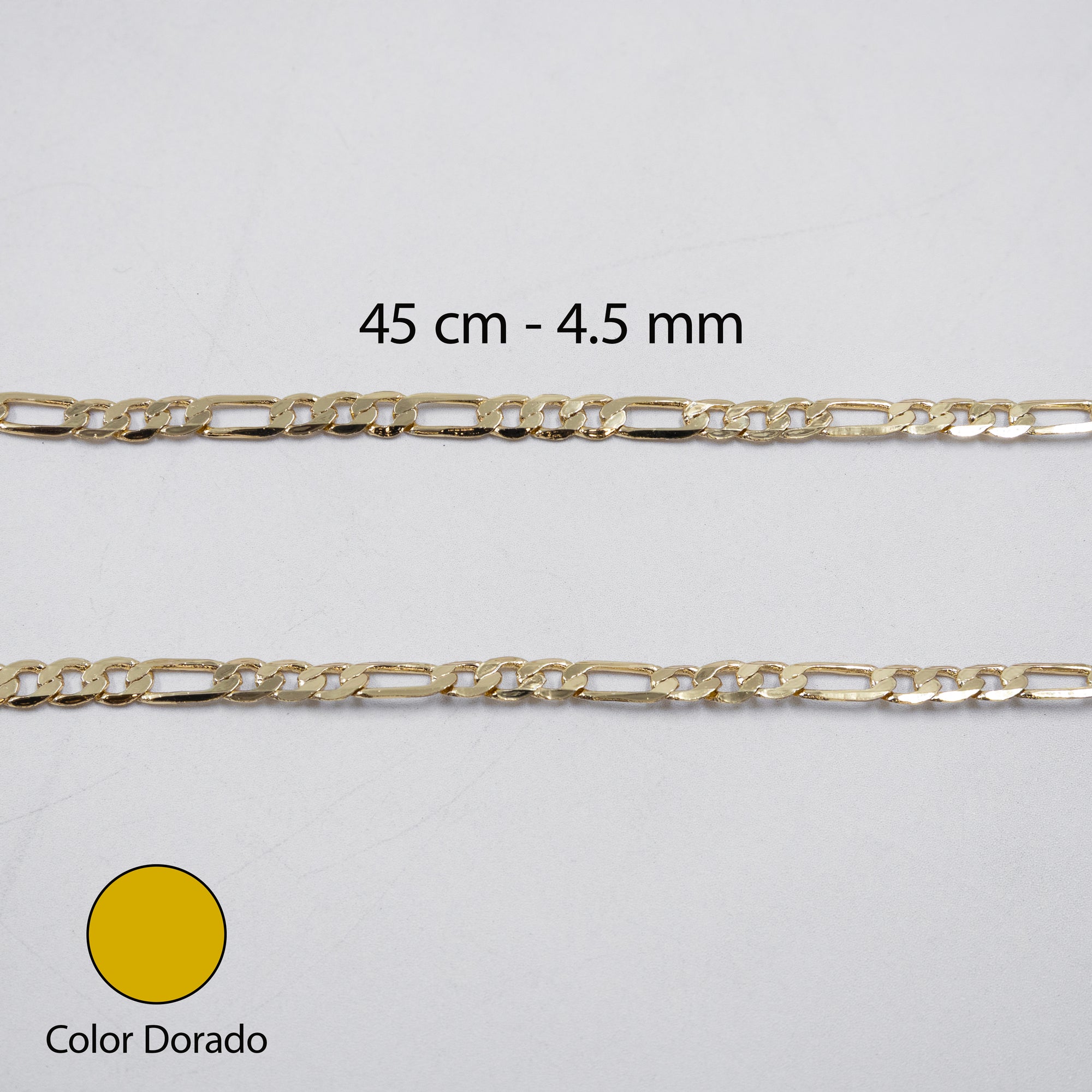 Cadenas Doradas Cartier de 45 cm M1 Oro Laminado