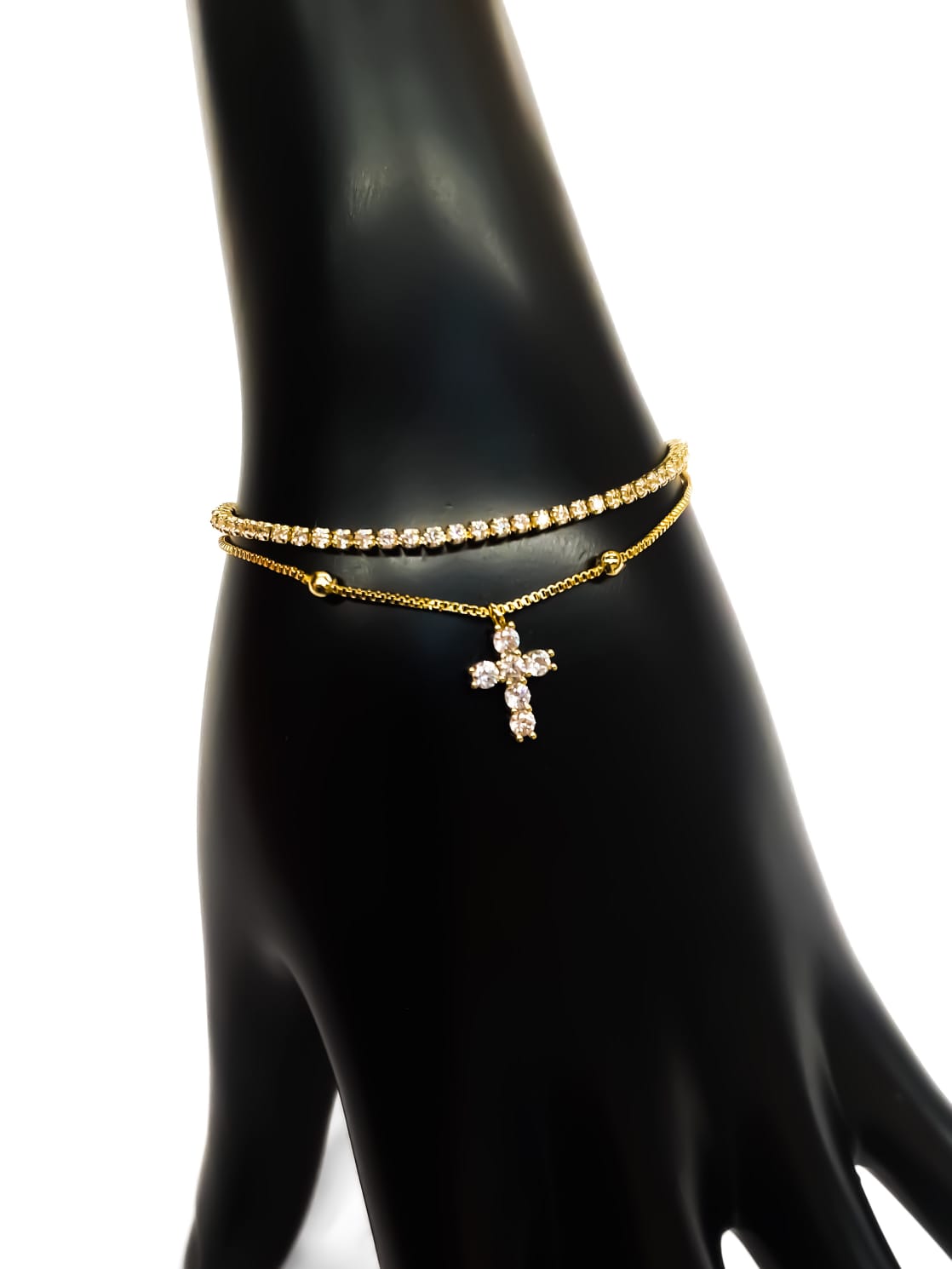 Pulsera Ansheli M10 Oro Laminado