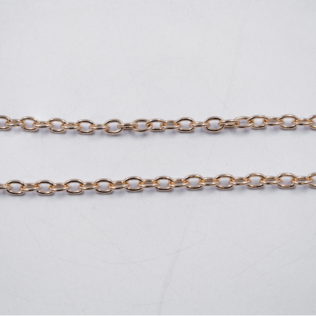 Cadenas Xuping Oro Rosado M4 Oro Laminado