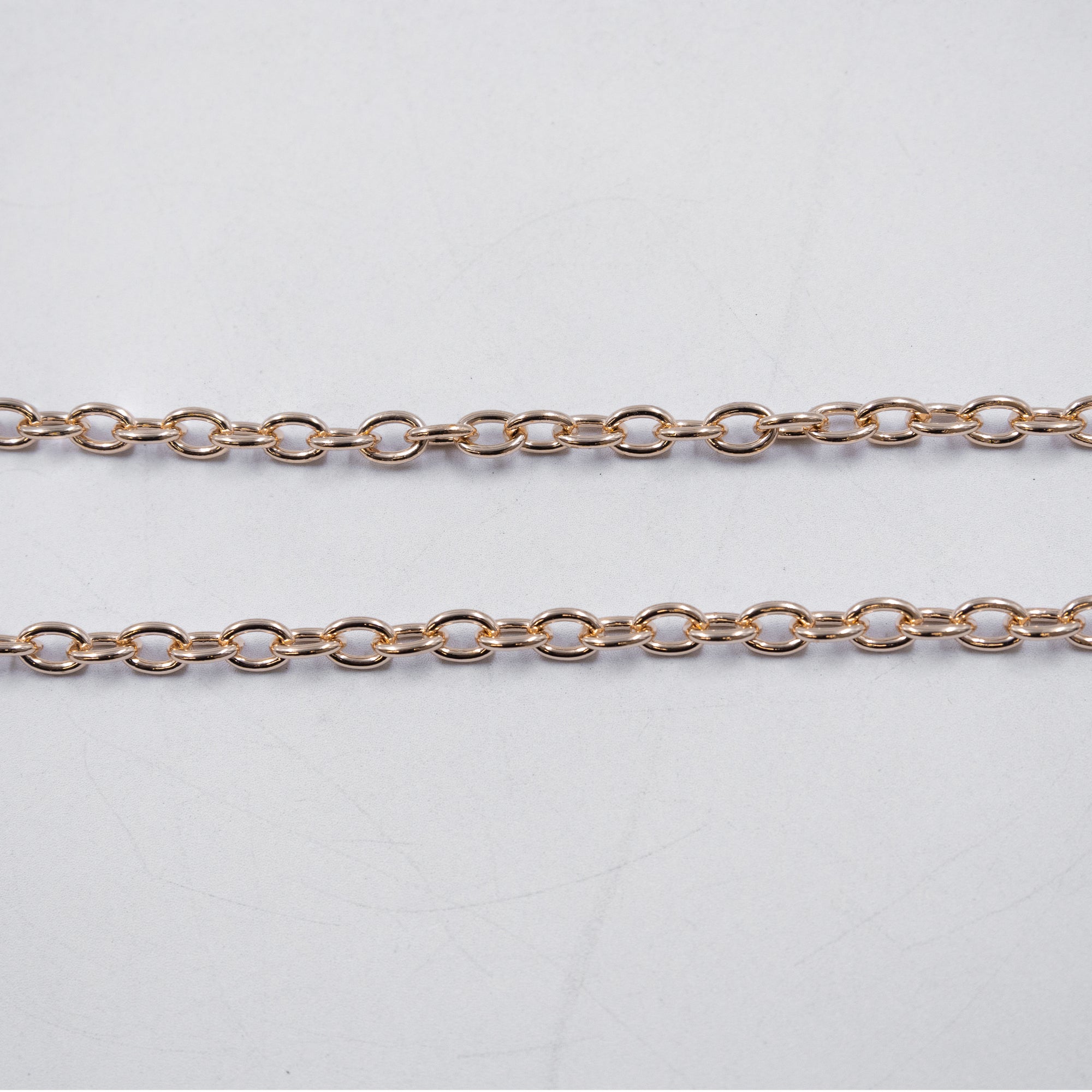 Cadenas Xuping Oro Rosado M4 Oro Laminado