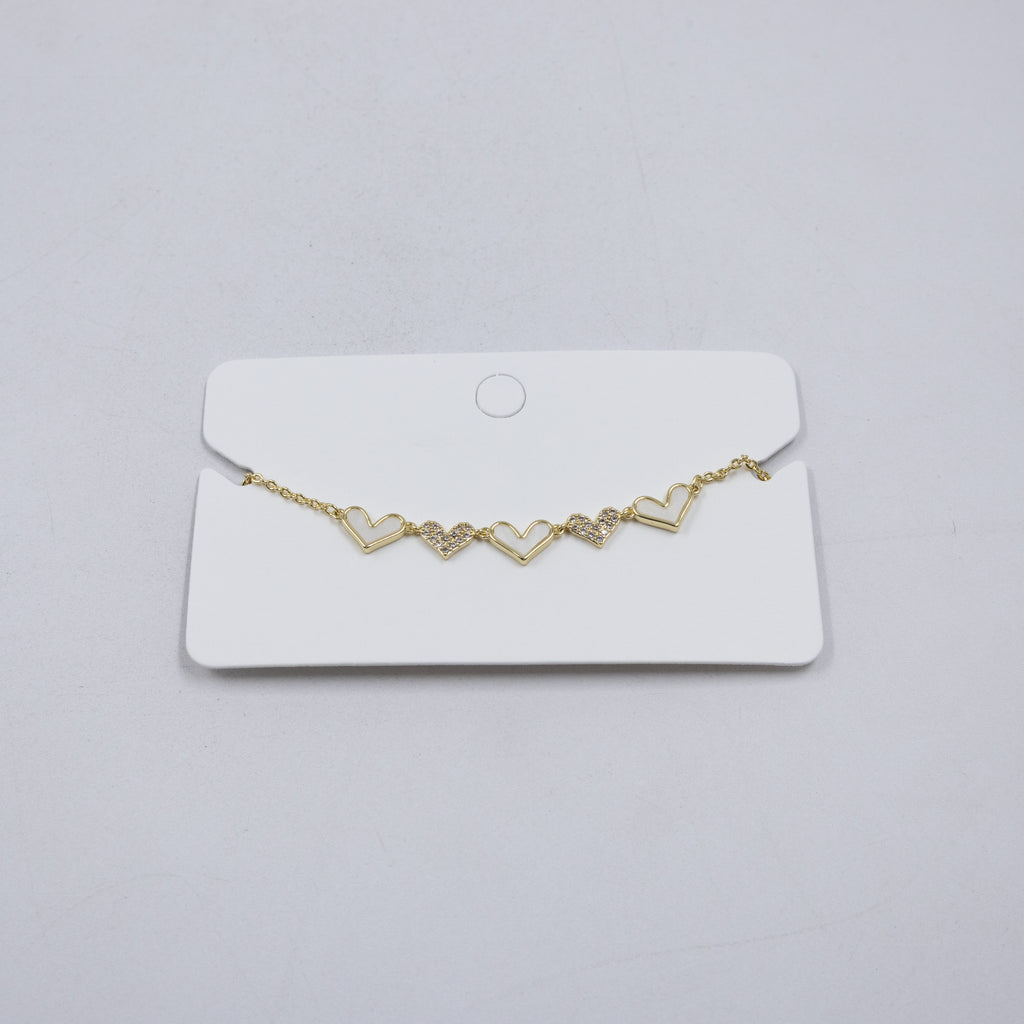 Pulsera Dorada Ansheli M15 Oro Laminado