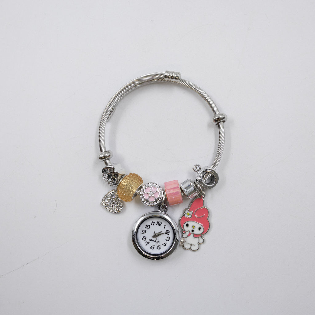 Pulsera tipo Pandora Plateadas M15 Oro Laminado